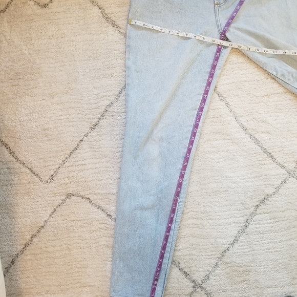 Vintage B.W.B light wash high waist denim Jeans - Picture 8 of 10